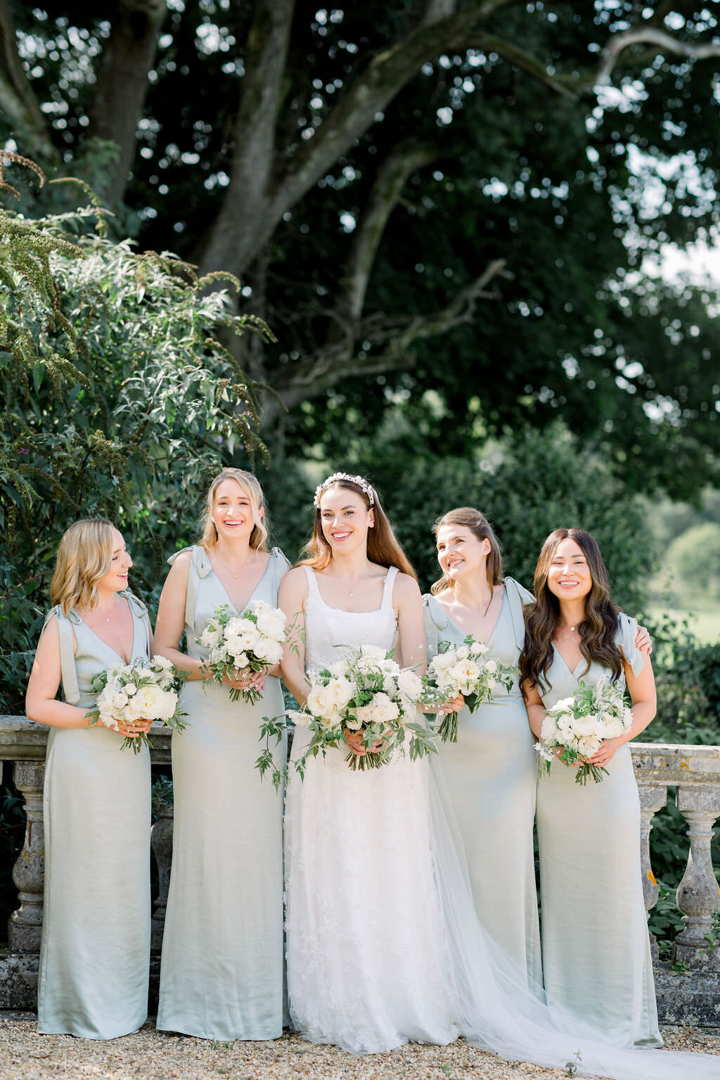 bridal party flowers