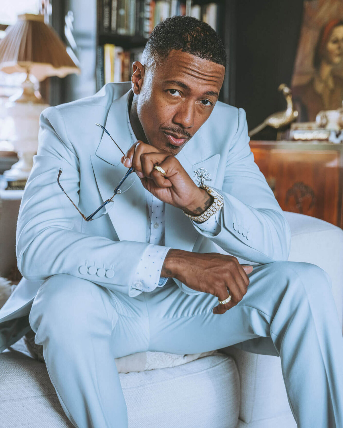 Nick Cannon personal brand photoshoot captured by Nick Onken — blending editorial lifestyle photography with authentic identity and Elevated Realism™.