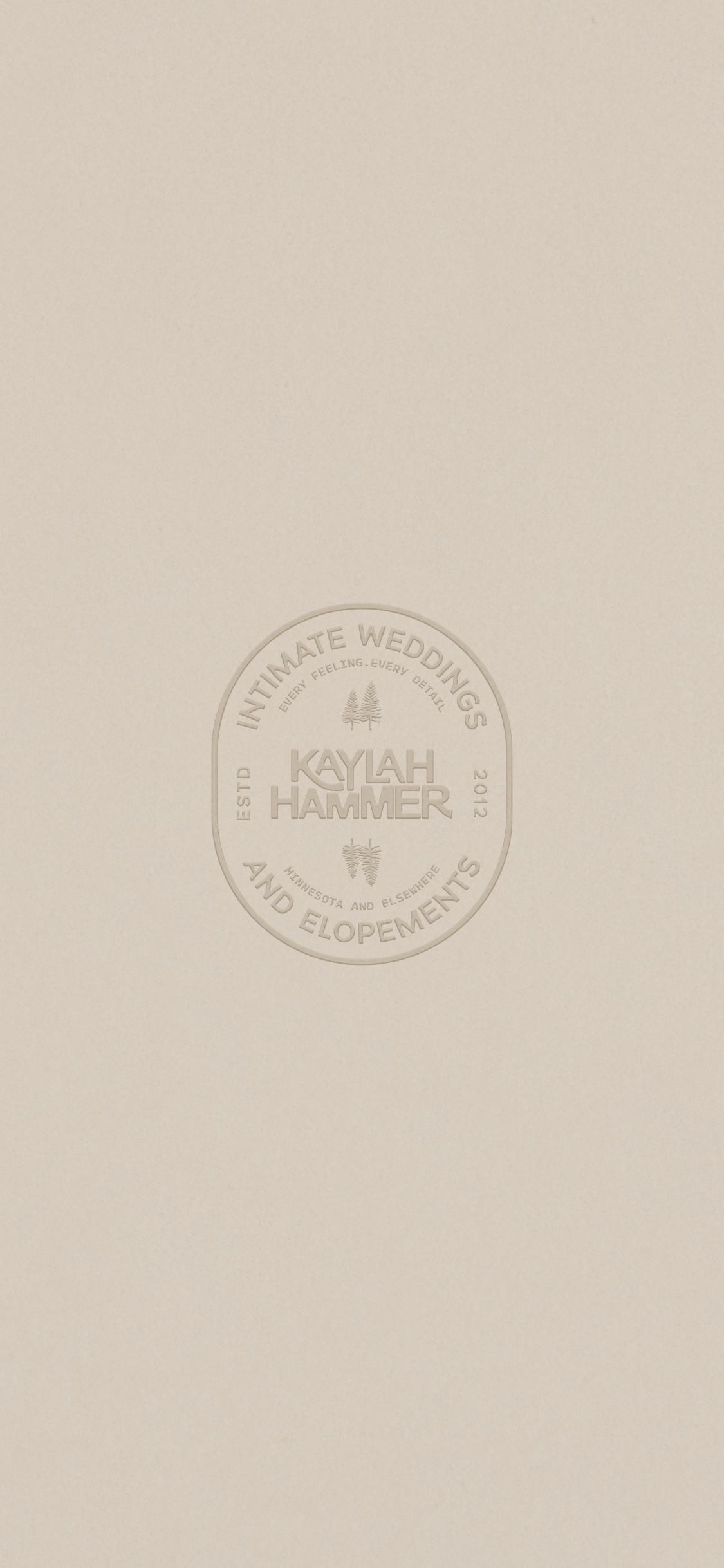 embossed
