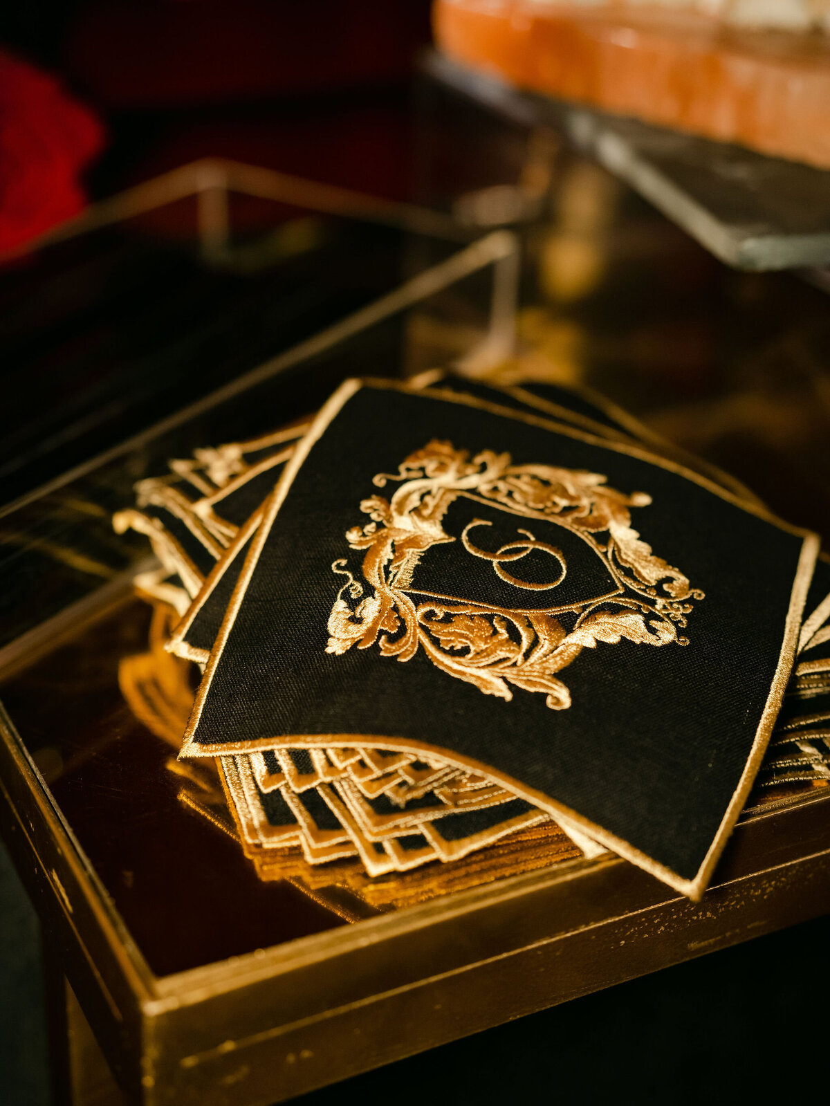 The photo was taken in Virginia, at a tented wedding captured by photographer Elisabetta Marzetti. Clayton Films were present as videographers.