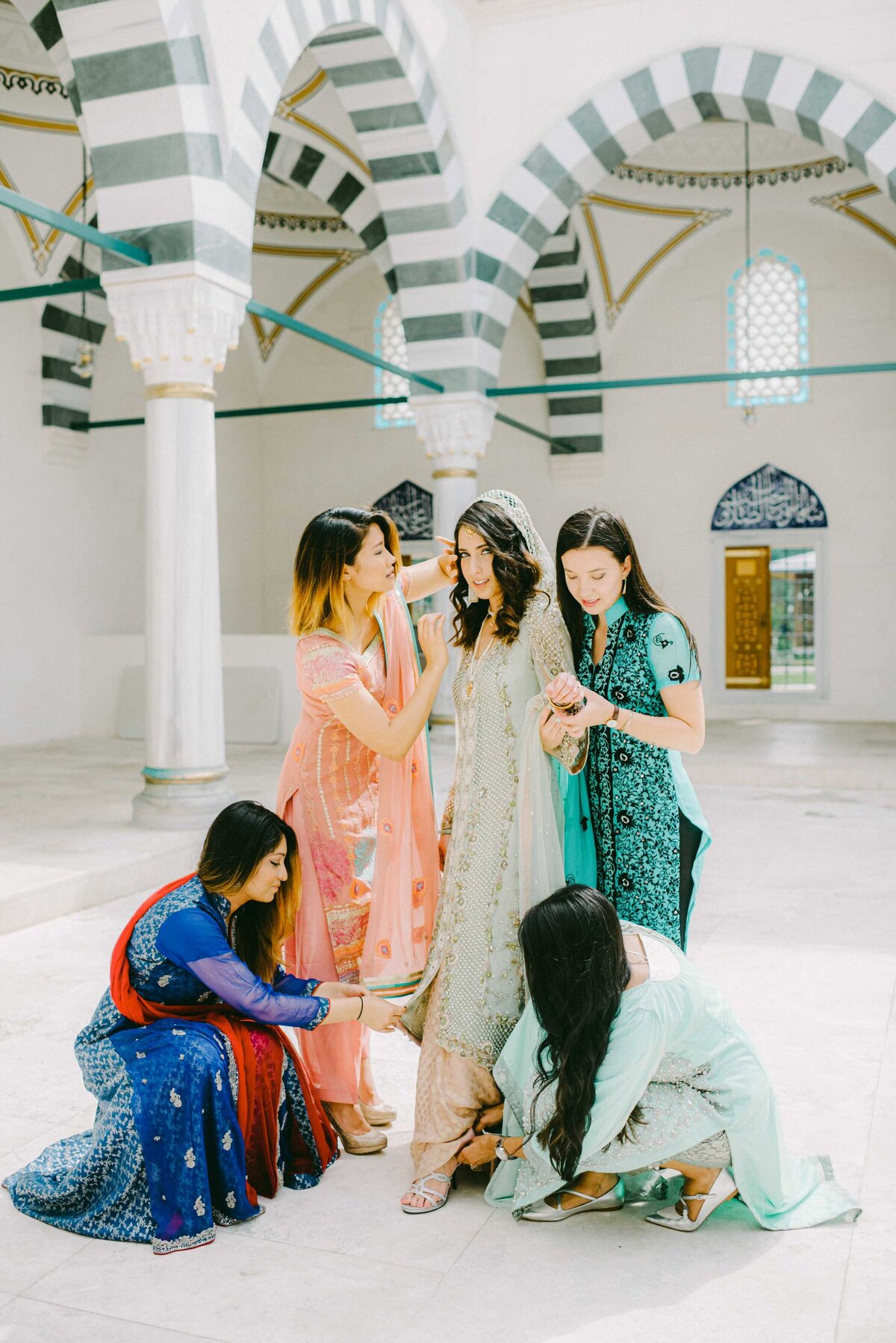 bridesmaids diyanet center of america pakistani nikkah wedding l hewitt photography-16