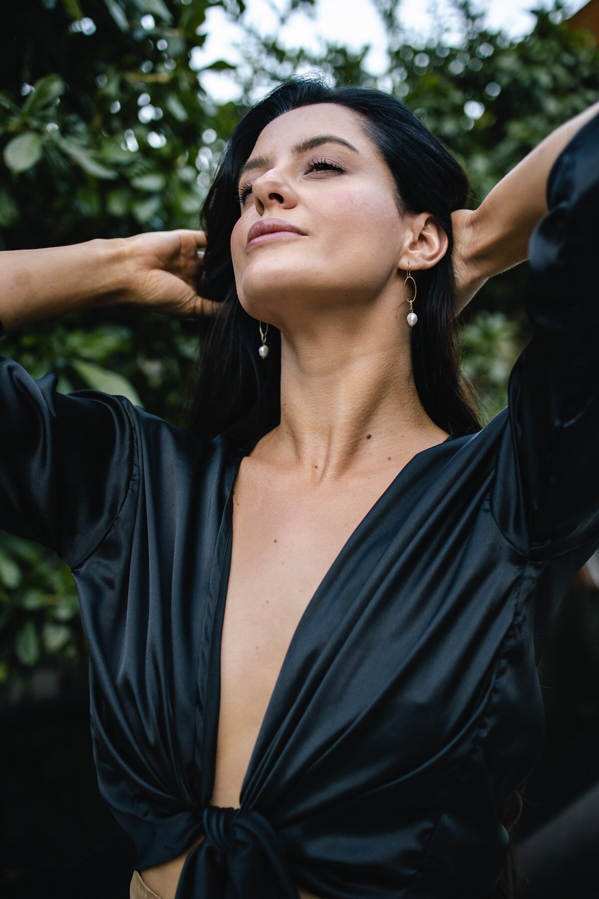 Costa Rica editorial jewelry campaign by Alex Perry videographer and photographer for conscious brands 