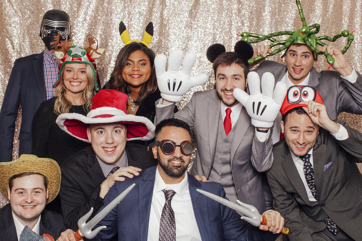 Event photo booth hire at Mansion on Main Street in Voorhees, Camden County, New Jersey