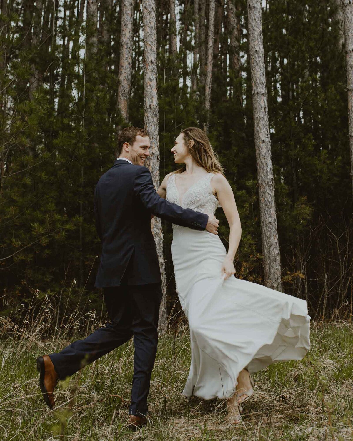 Northern Woods Intimate Wedding, RJ-574