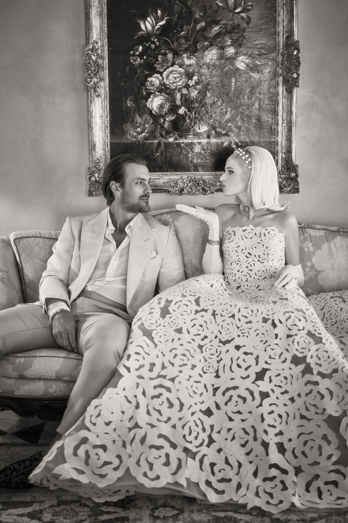 Ryan Pulock adn wife Danielle before their wedding in Venice