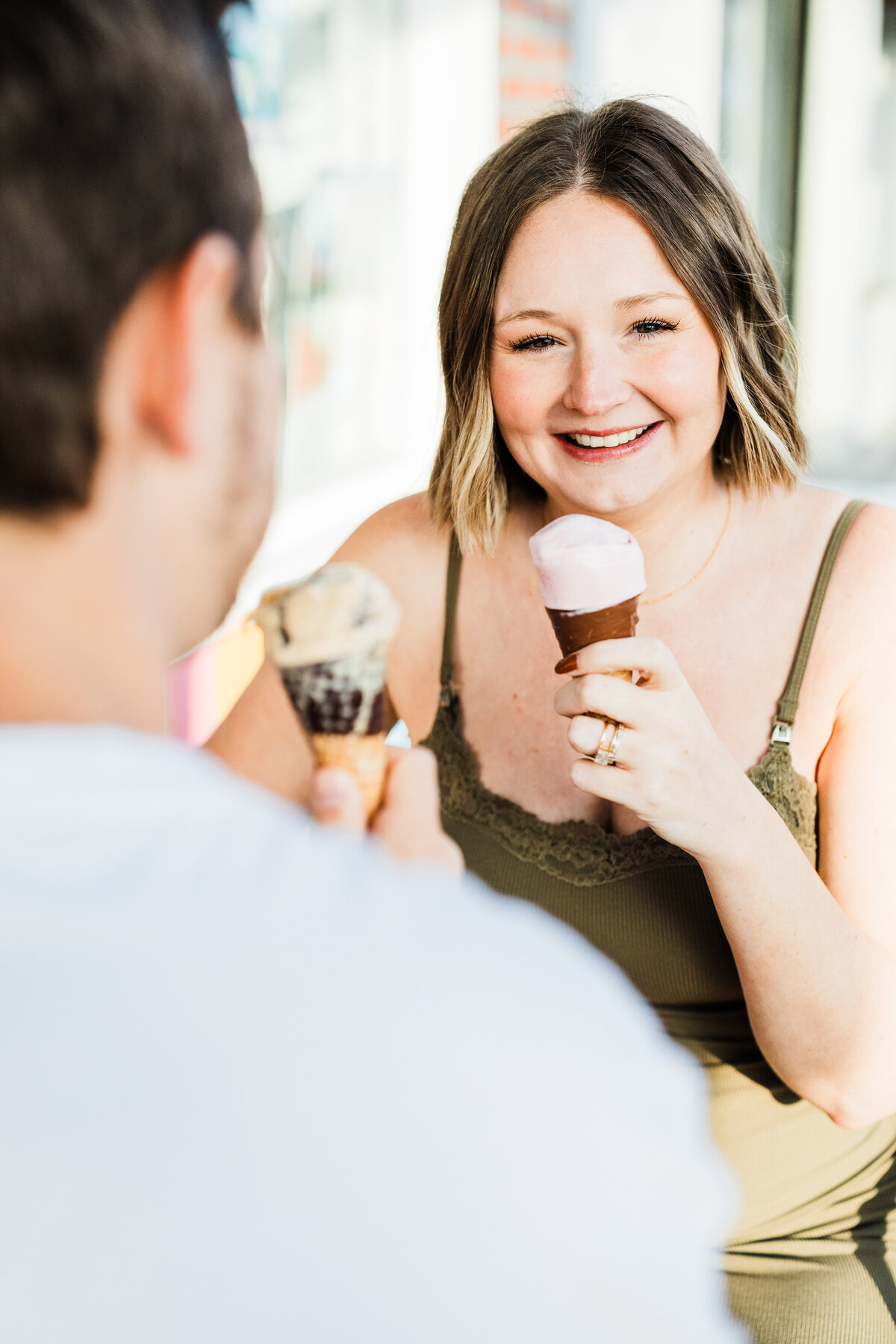 woman-eating-ice-cream