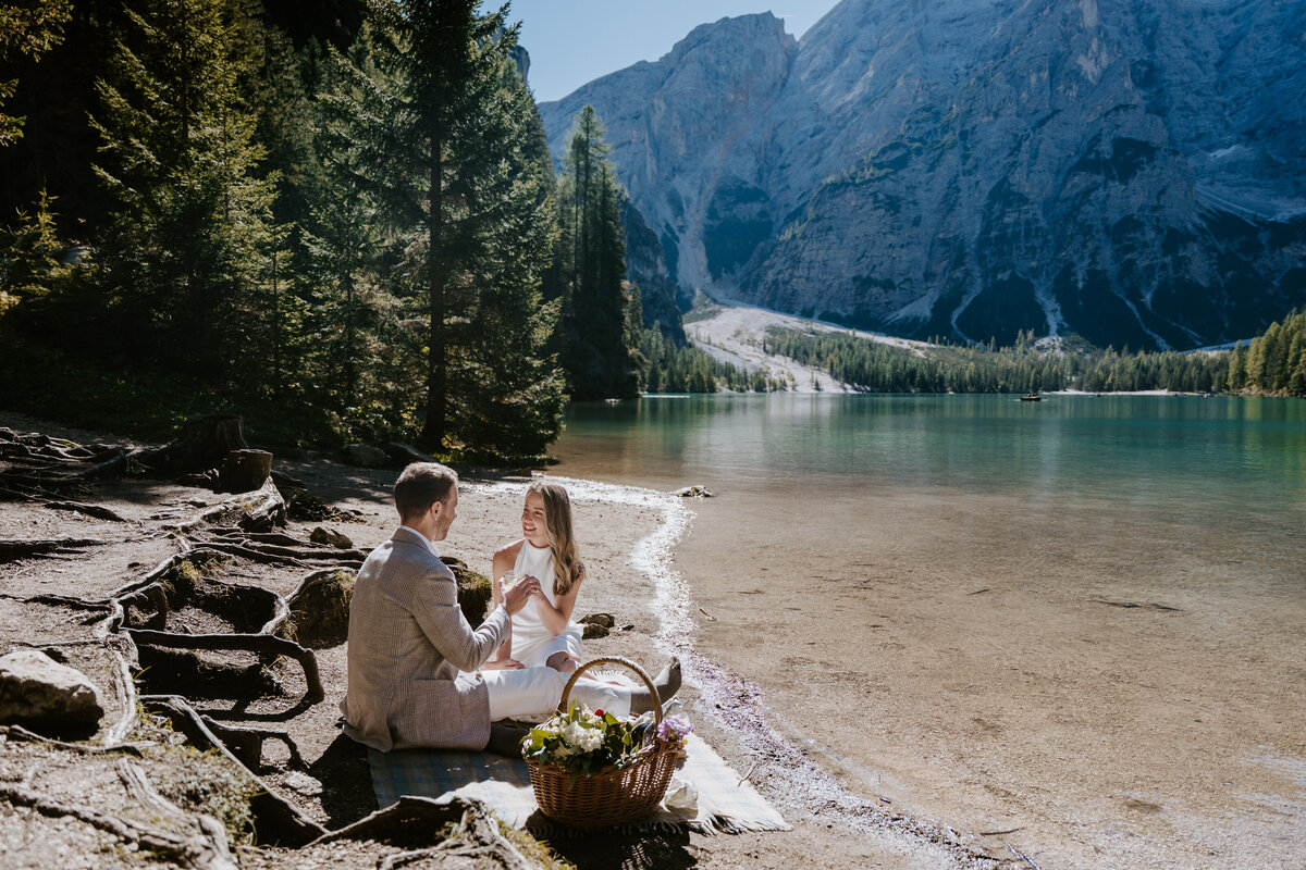 Lago di Braies Elopement -15
