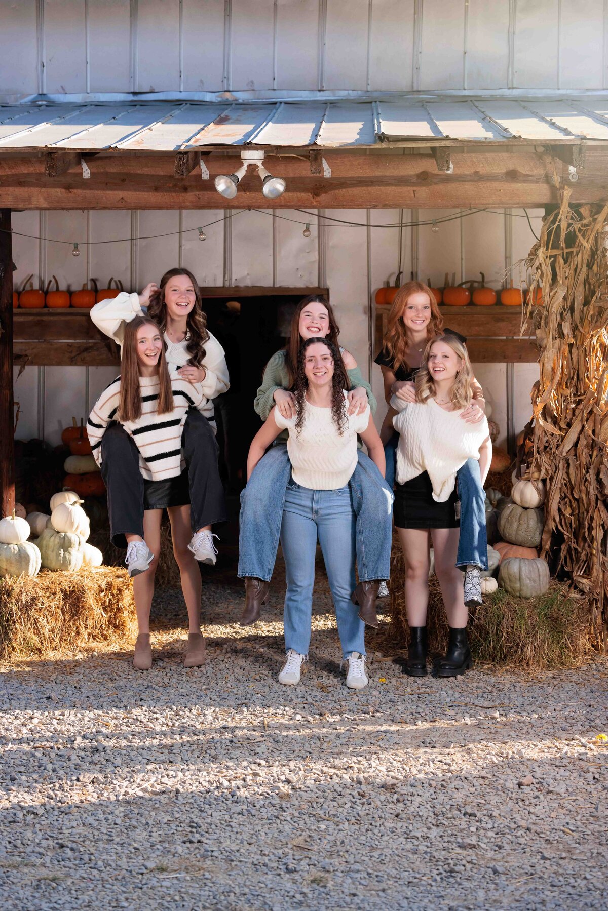 Good time at the pumpkin patch in Holly Springs for fall photography