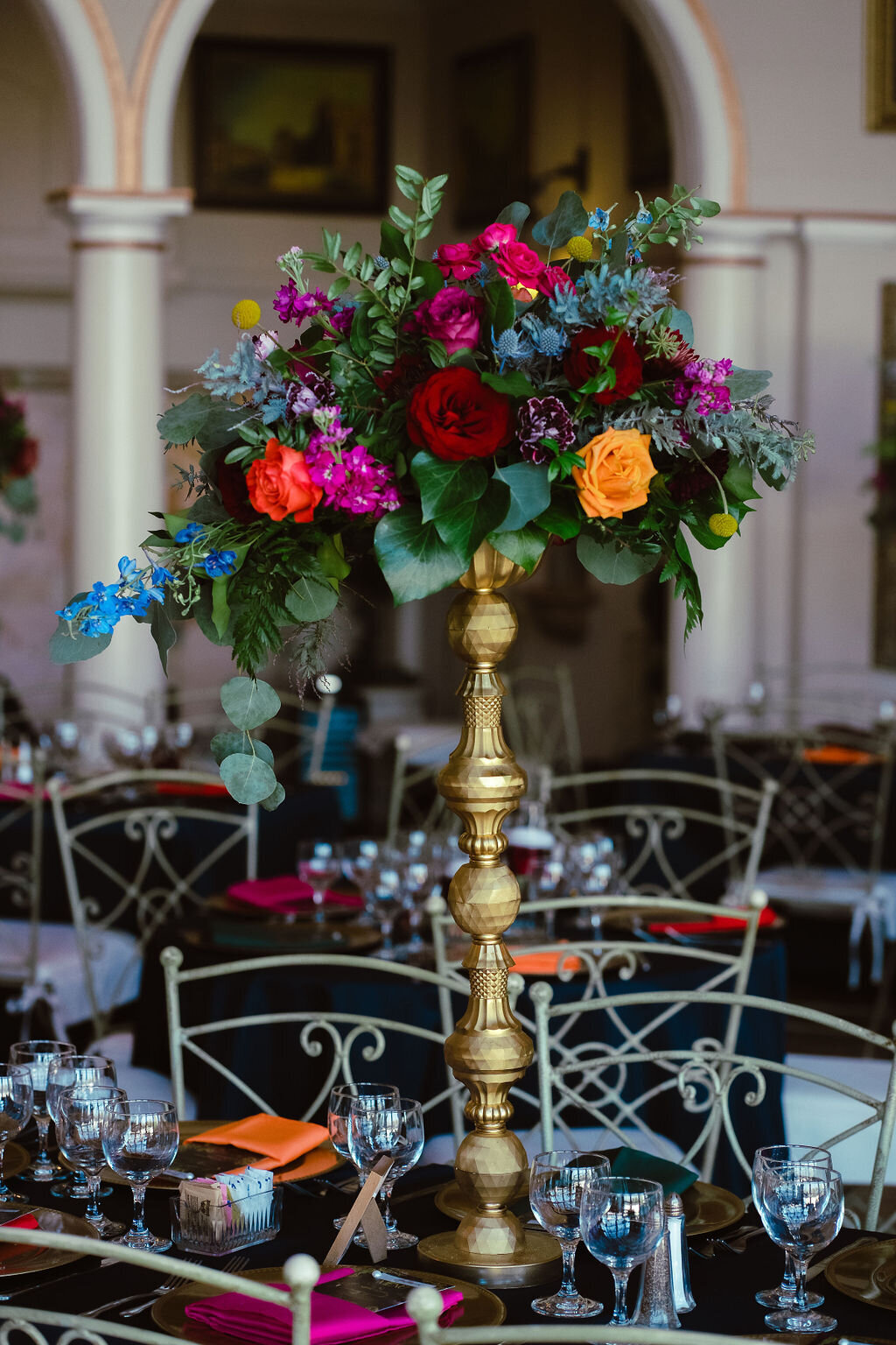 tall wedding centerpieces