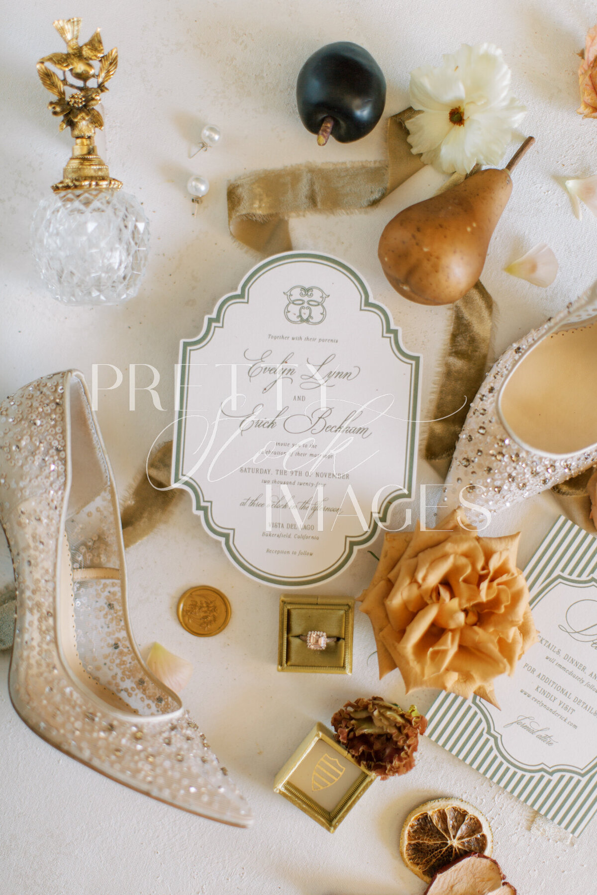 Pretty Stock Images - Fall Wedding Flat Lay-013