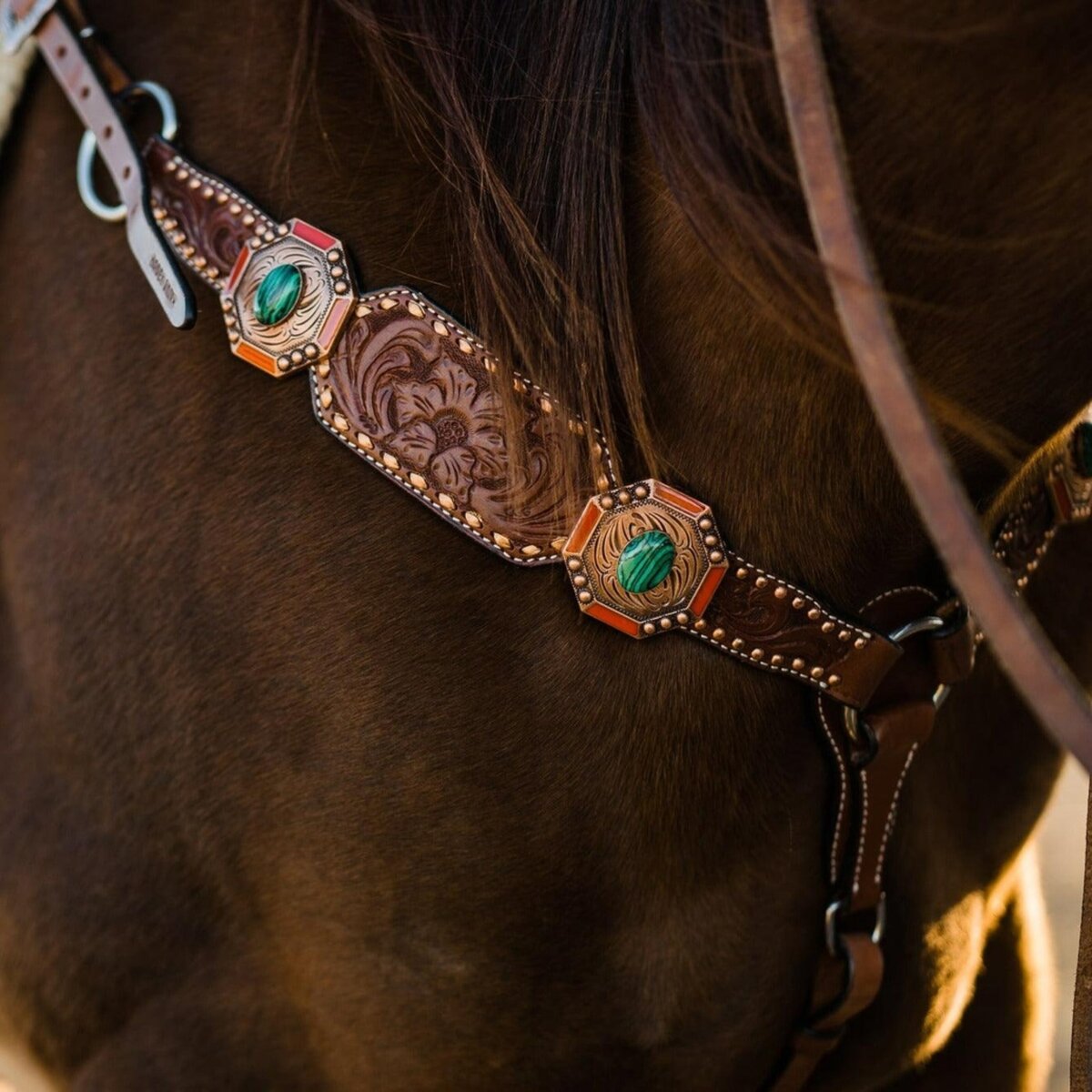 Western Coral Tack Set - To’Hajiilee  (2)