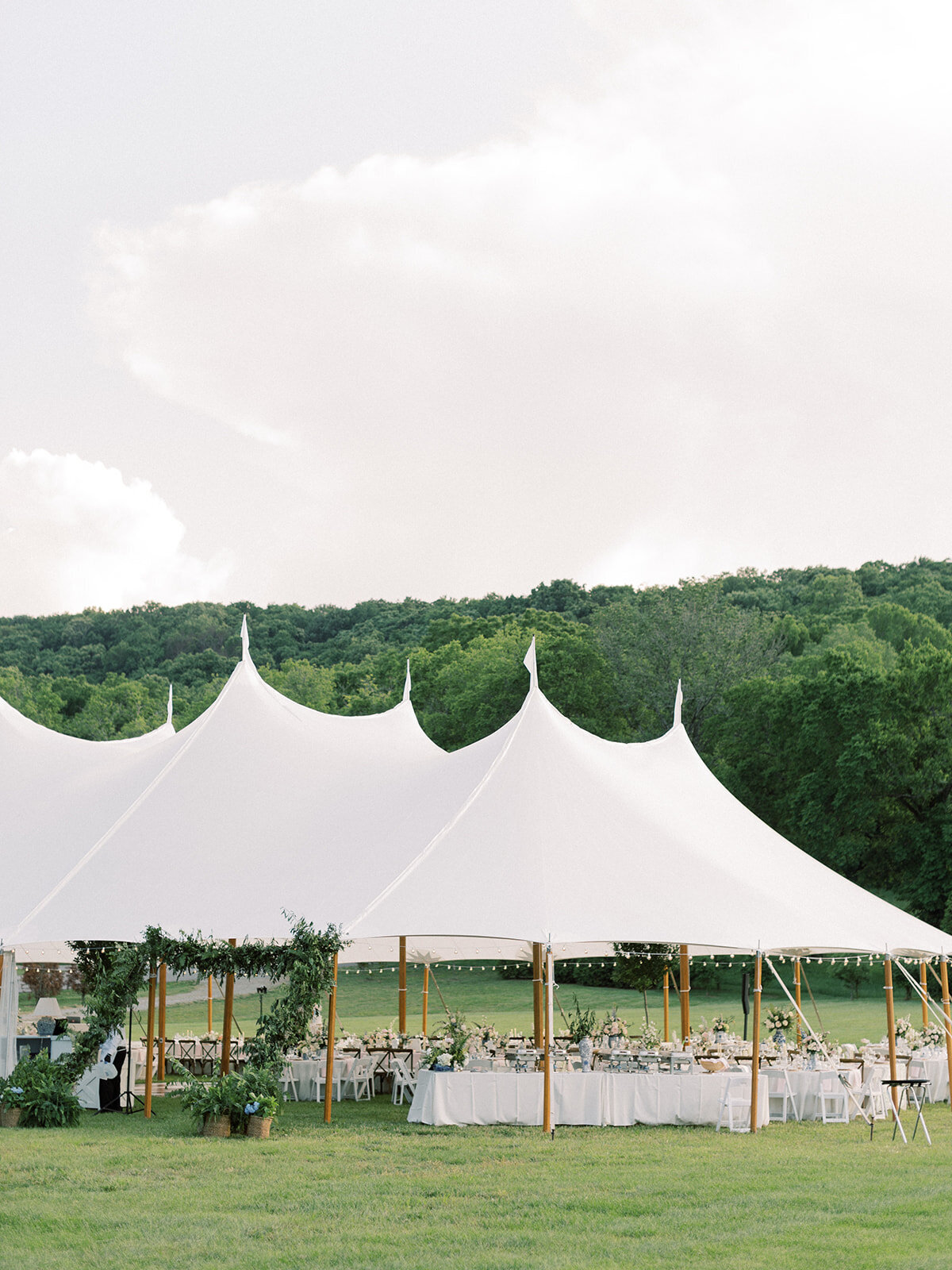 Sailcloth Tent Ravenswood Mansion Brentwood TN