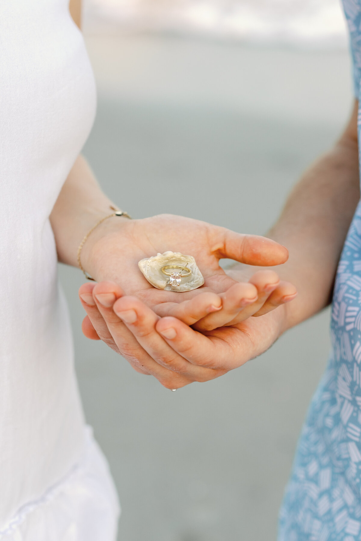 Romantic Beach Engagement Session in Wilmington, North Carolina