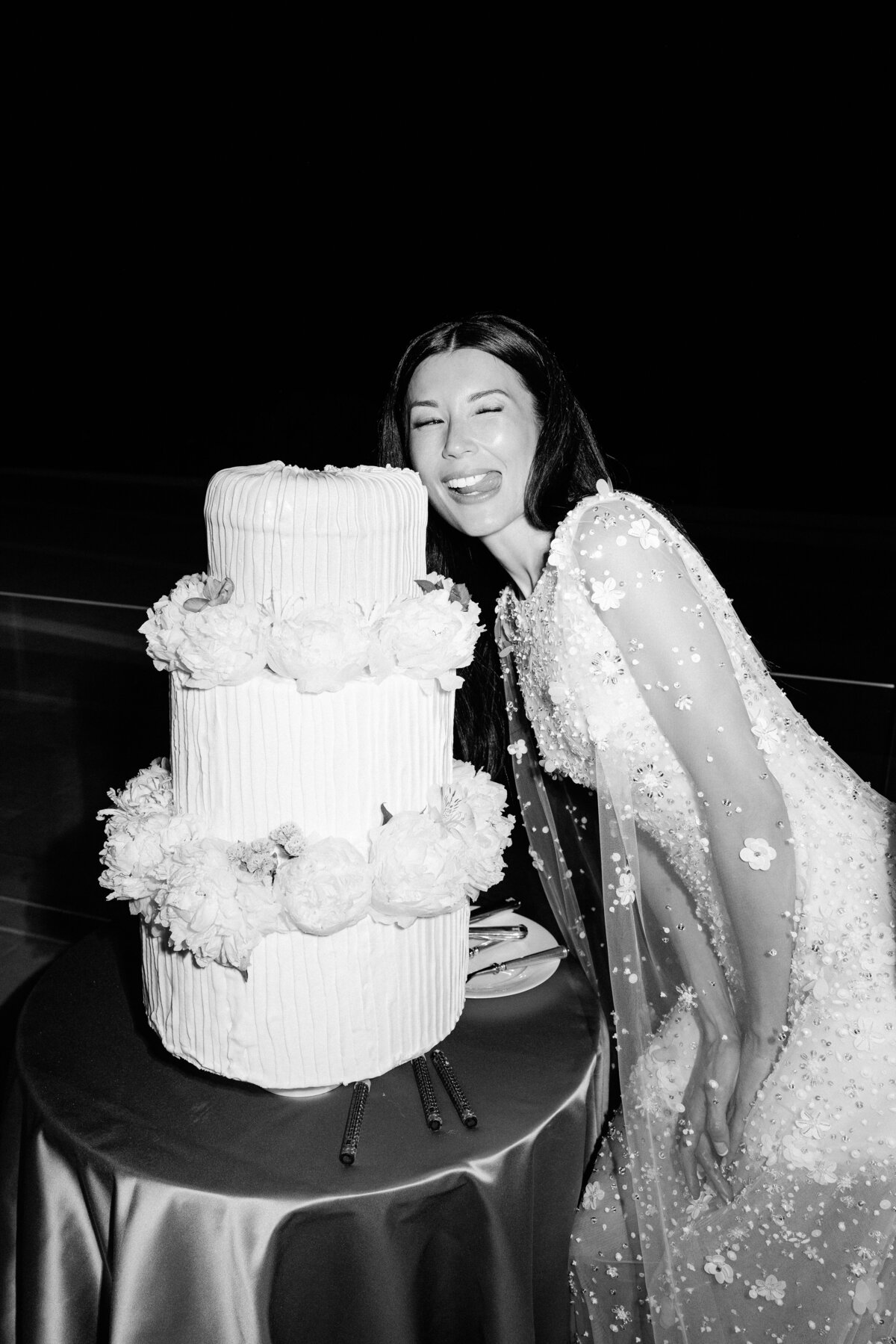 Elegant Bride posing at her Luxury wedding French Riviera at le Grand Hotel du Cap Ferrat, A Four Seasons Hotel