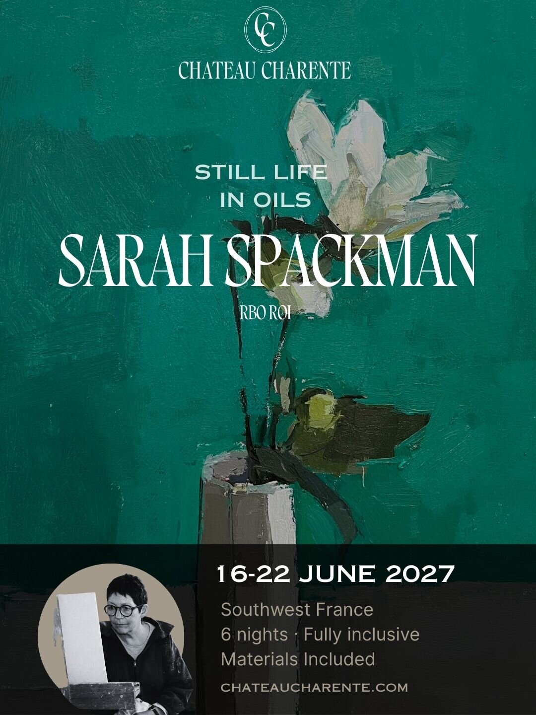 Sarah Spackman Registration | Chateau Charente June 2027