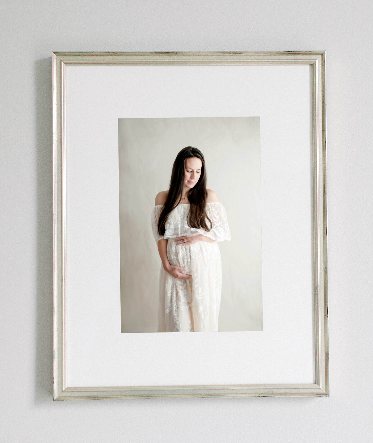 Maternity Portrait Framed