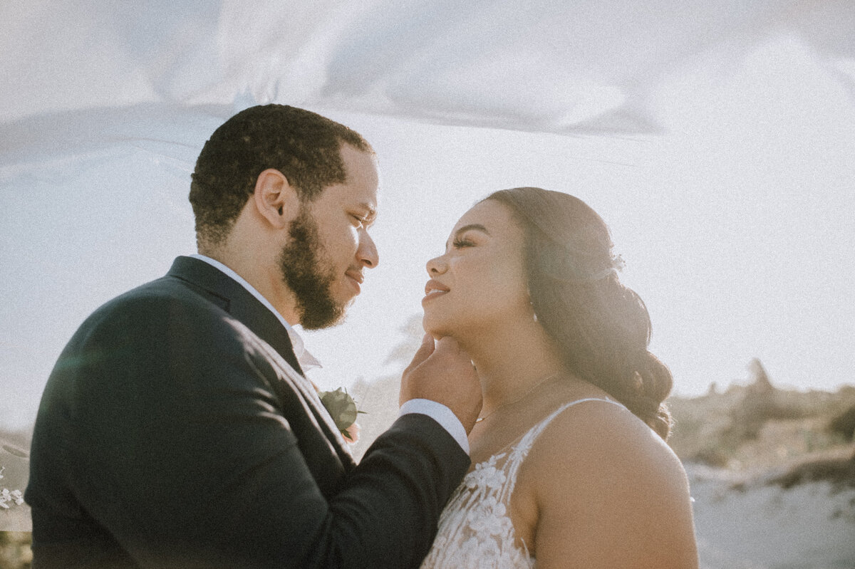 Cancun destination wedding at Finest Playa Mujeres on the beach. Photo by: Tulum Wedding Photos