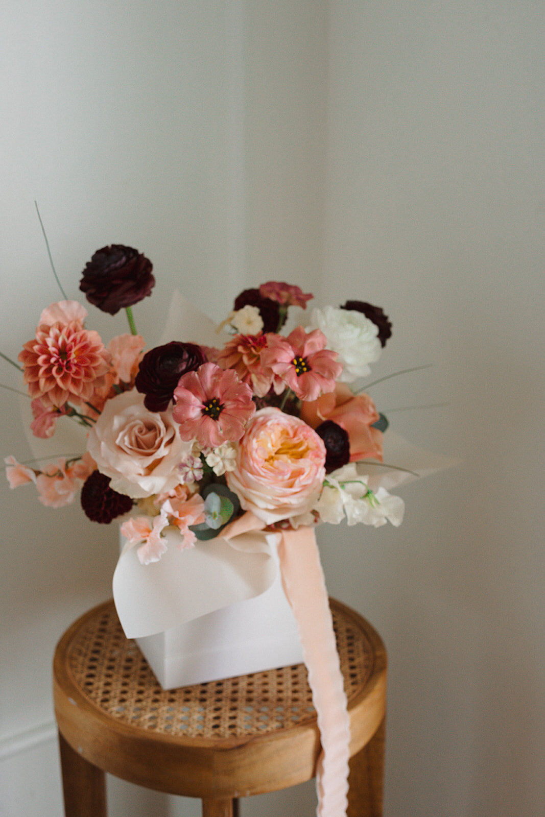 Bride's bouquet at The Lake House on Canandaigua by Pistil & Pollen