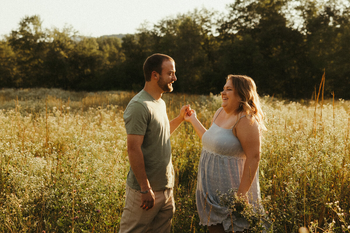 Julia-adam-engagement-salisbury-nh-wildflower-field-summer-7