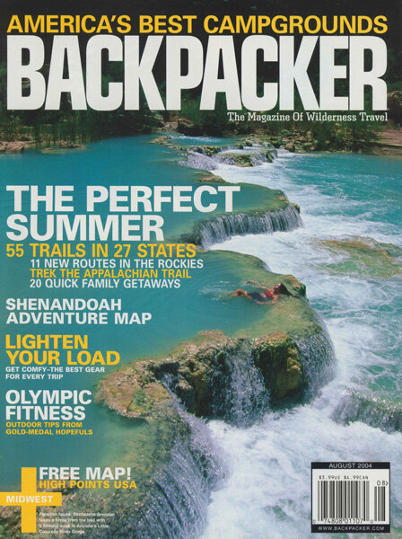 Backpaker magazine cover Grand Canyon Arizona