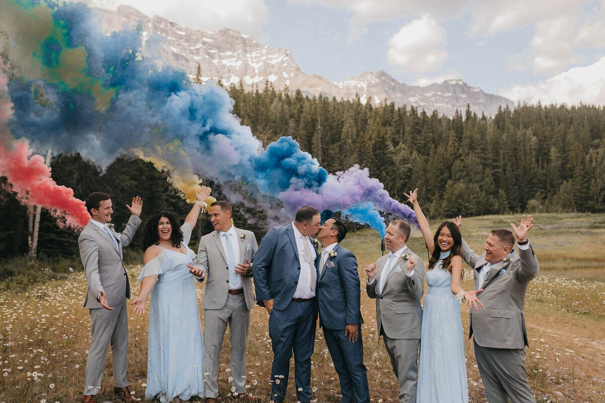 wedding-party-pride-colour