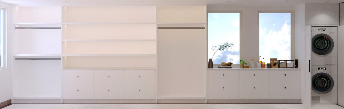 Master closet 1