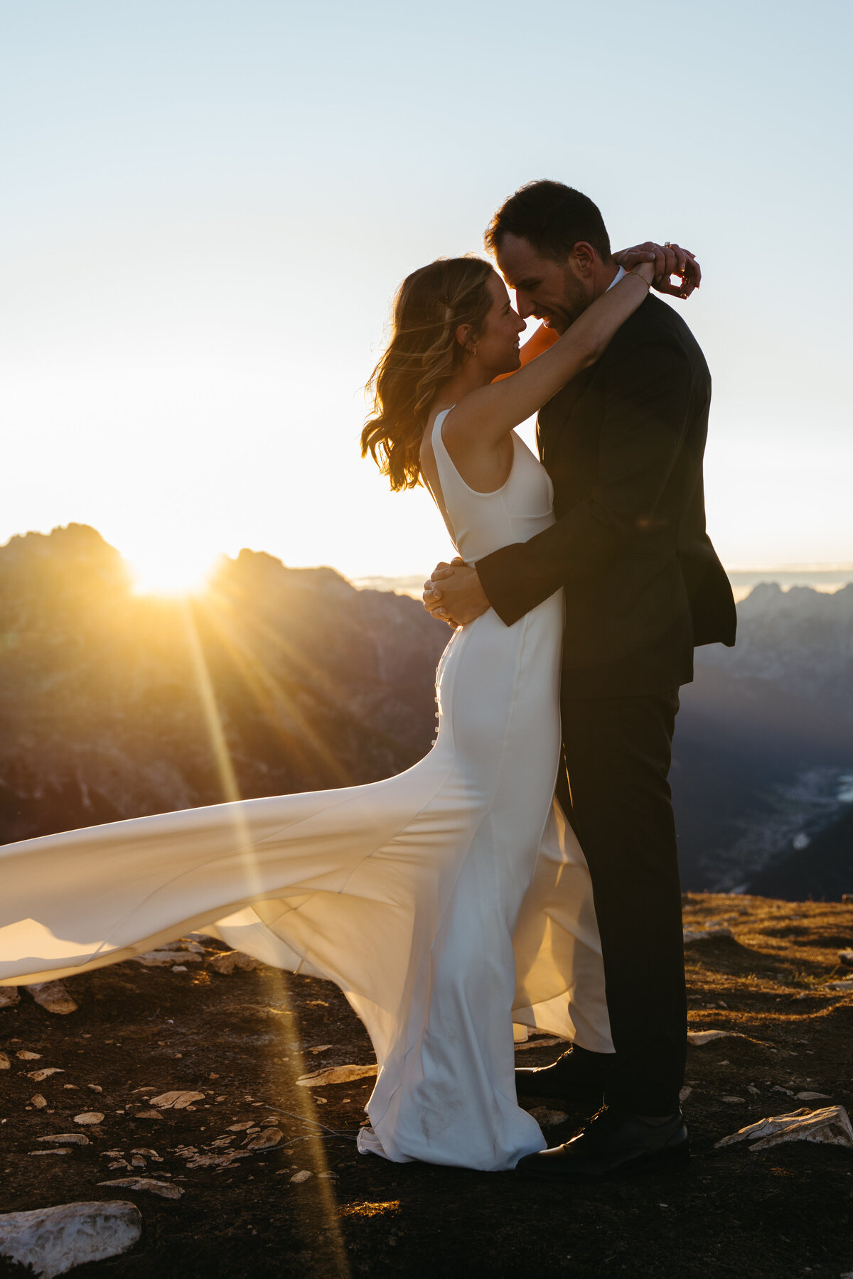 Cadini di Misurina Sunrise Elopement -34