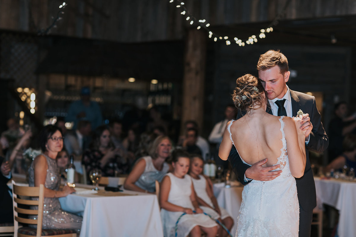 cornerstone theatre canmore wedding reception first dance