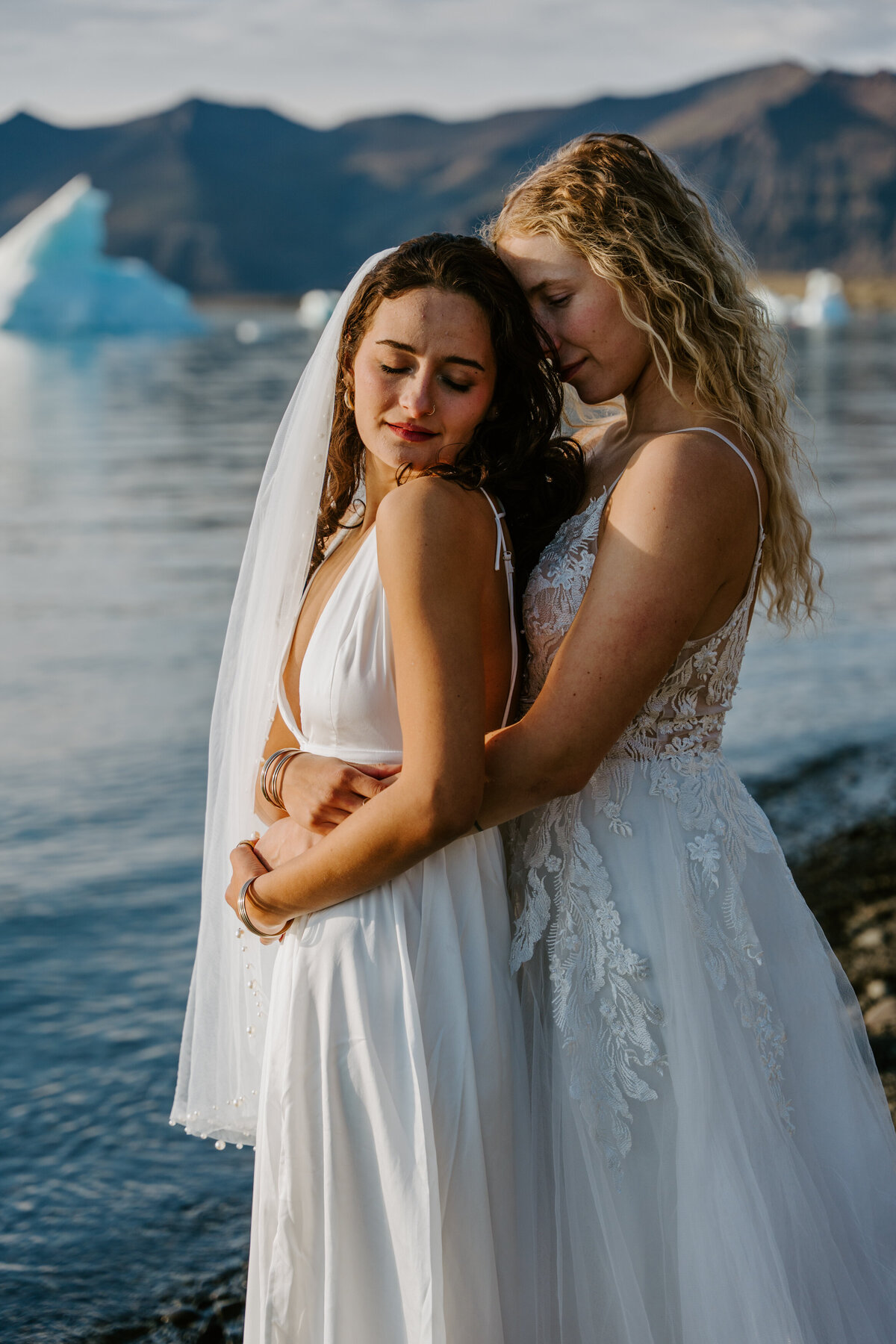 Diamond Beach Iceland Elopement