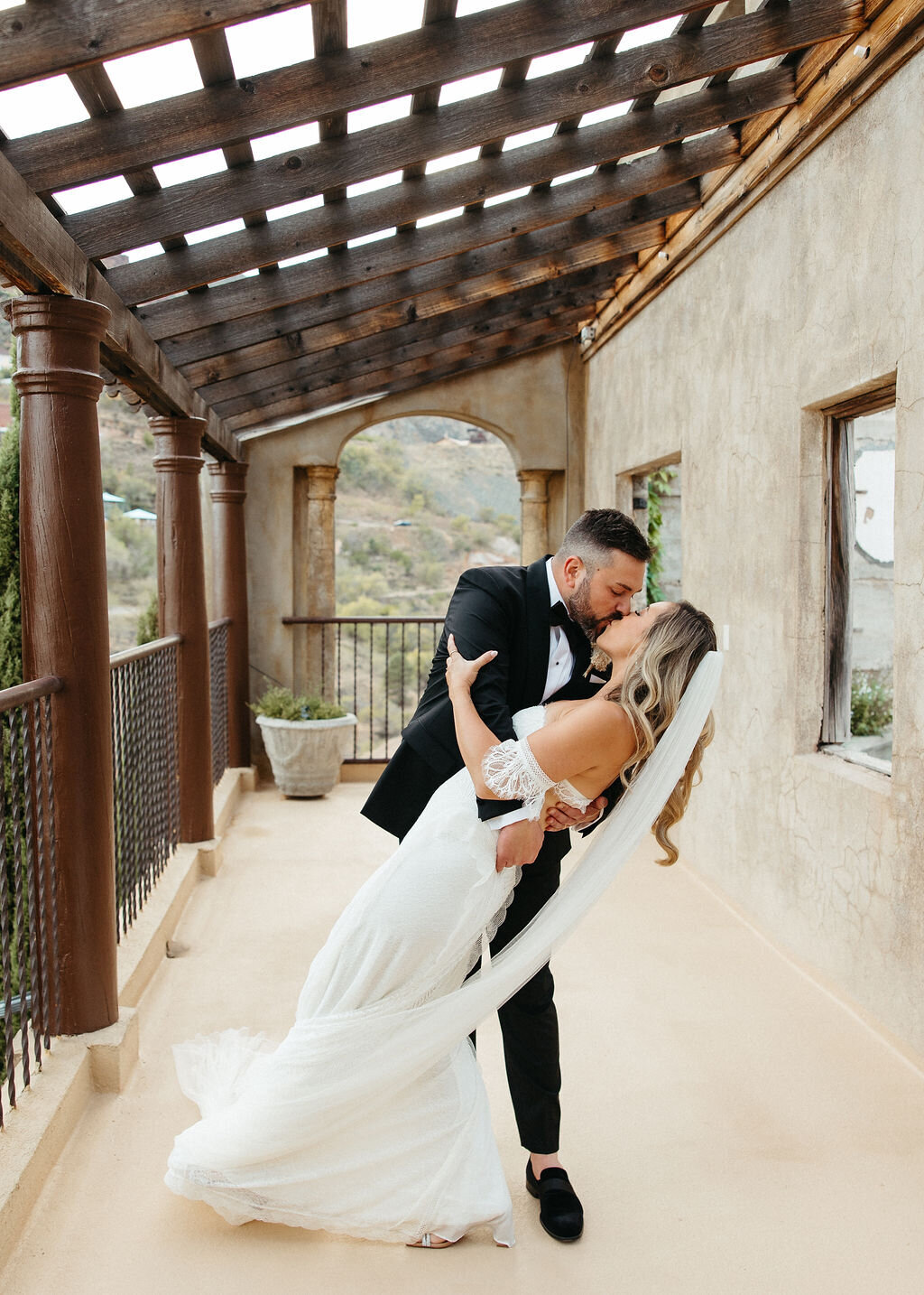 Romantic Jerome, Arizona wedding planned and styled by BTO Events