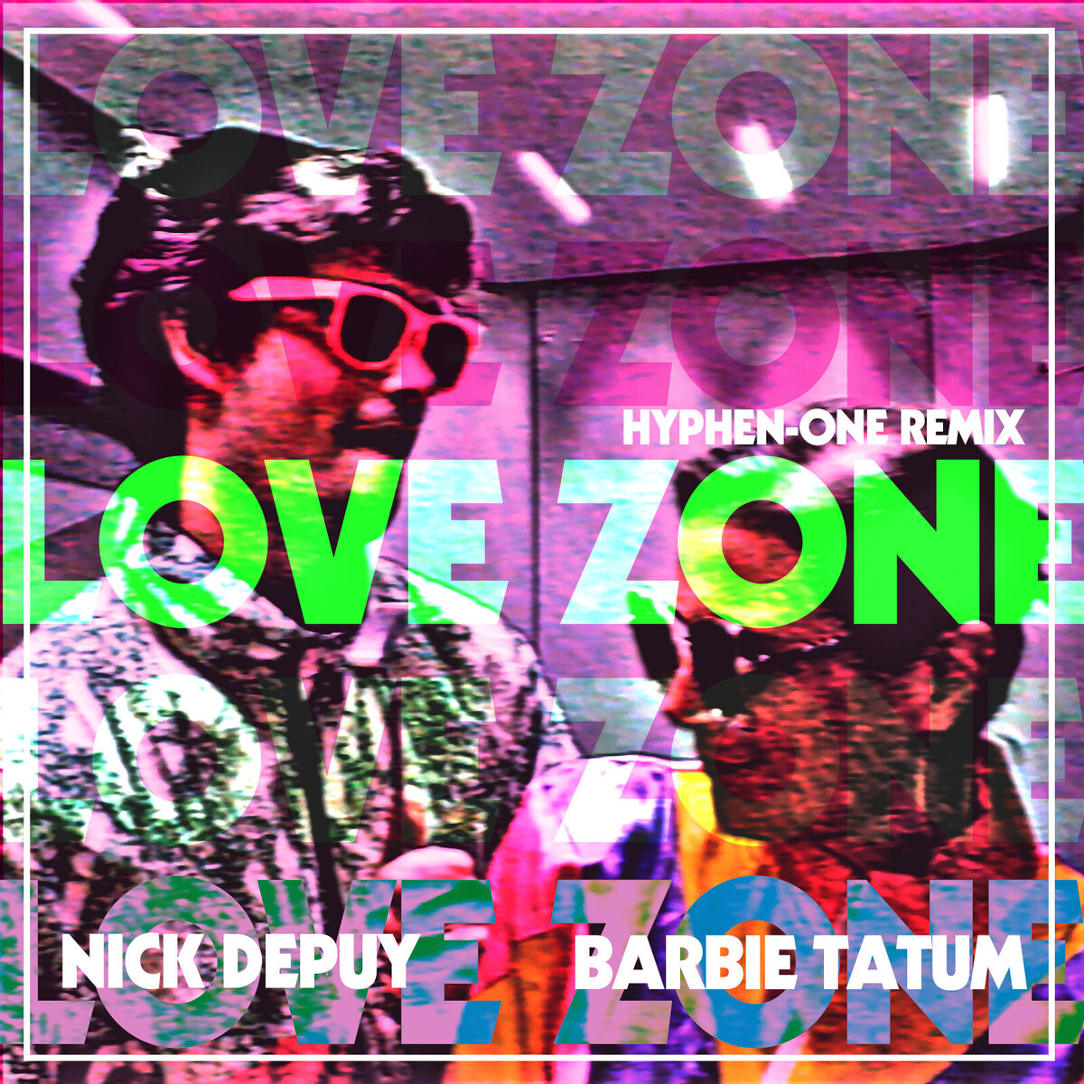 Retro inspired cover art for Nick and Barbie Love Zone