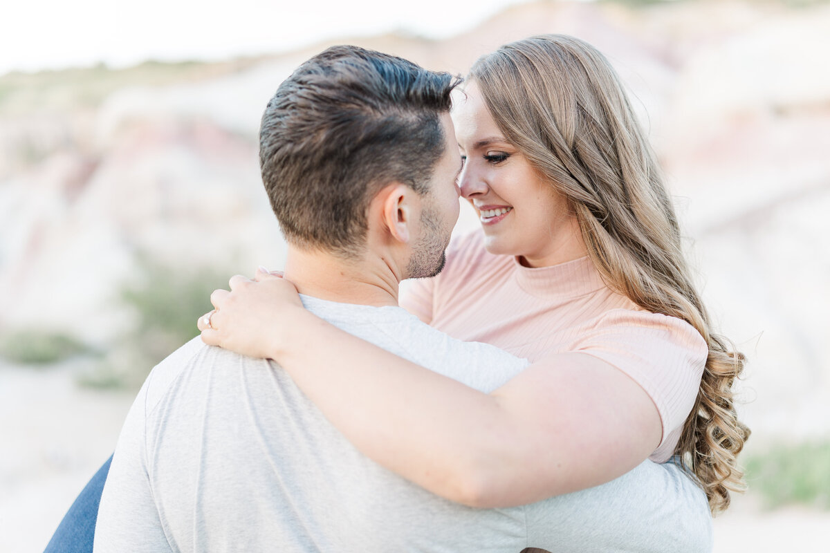 Paint Mines Interpretive Park El Paso Colorado Engagement Session Light and Airy Romantic Pictures Elena Spraguer Photography 0085
