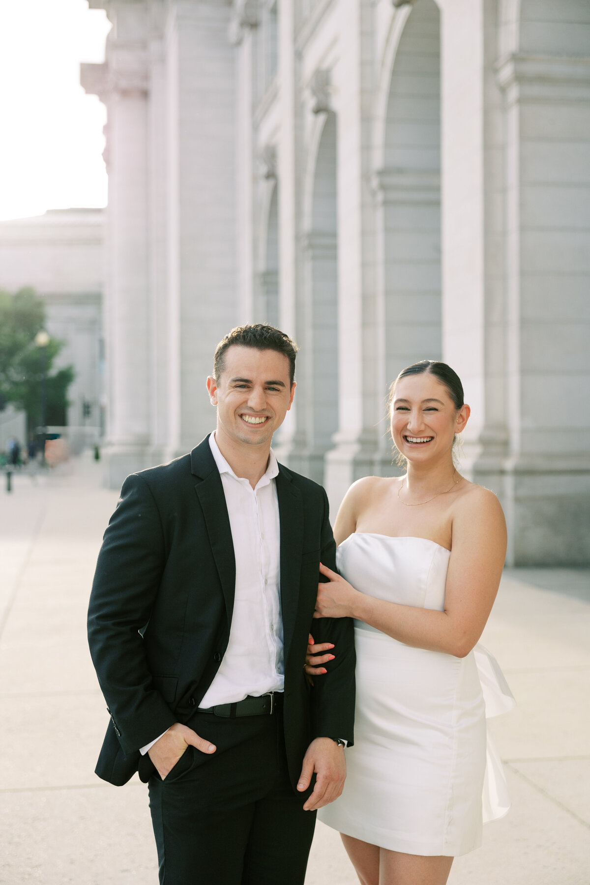 Alexa  Kyle DC Union Station Engagement Session_DC Wedding Photographers_0015