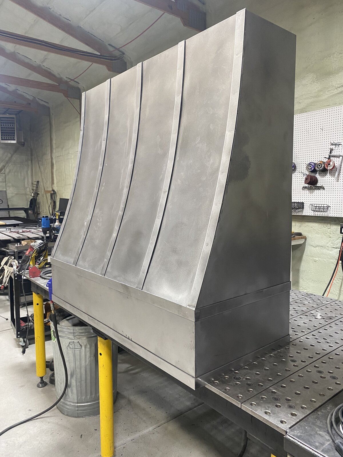 Berthoud Colorado custom steel range hood