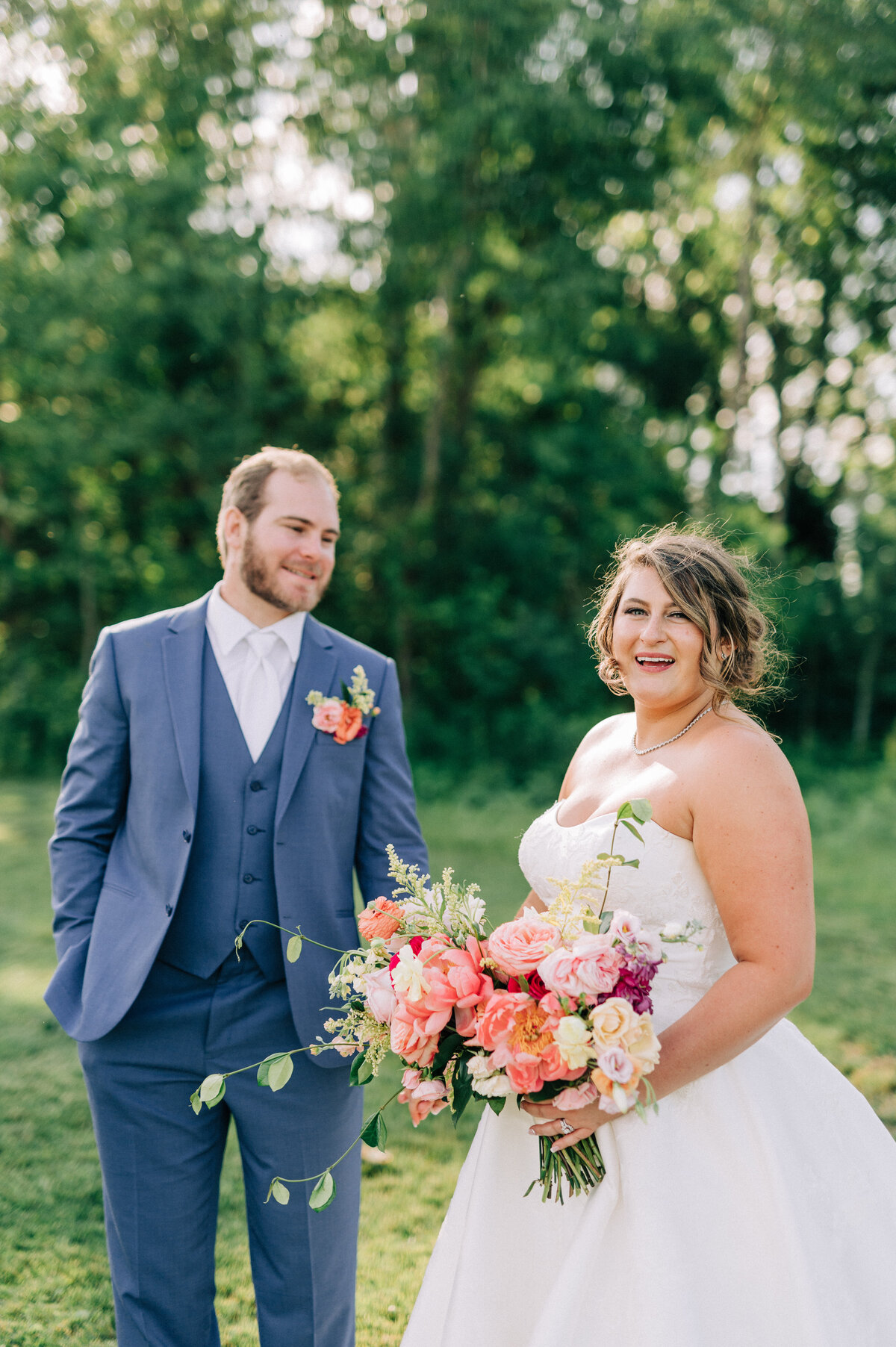 bride and groom portrait the annex wny