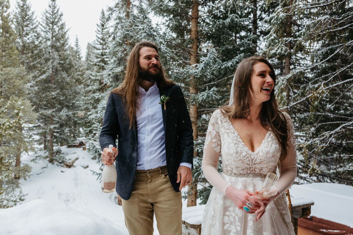 bride-and-groom-celebrating