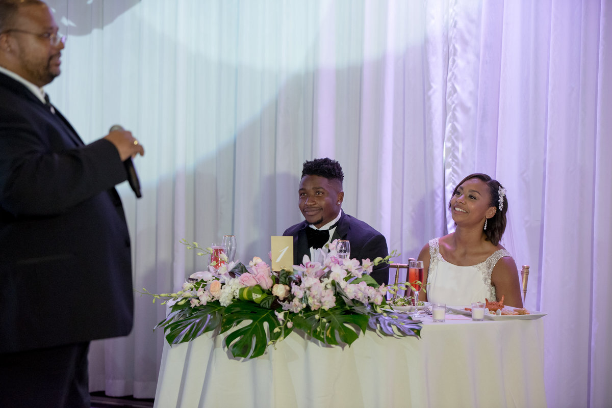 NFL Miami Dolphins Brandon Radcliff ShaKyra Radcliff Briza on the Bay Wedding Andrea Arostegui Photography-256
