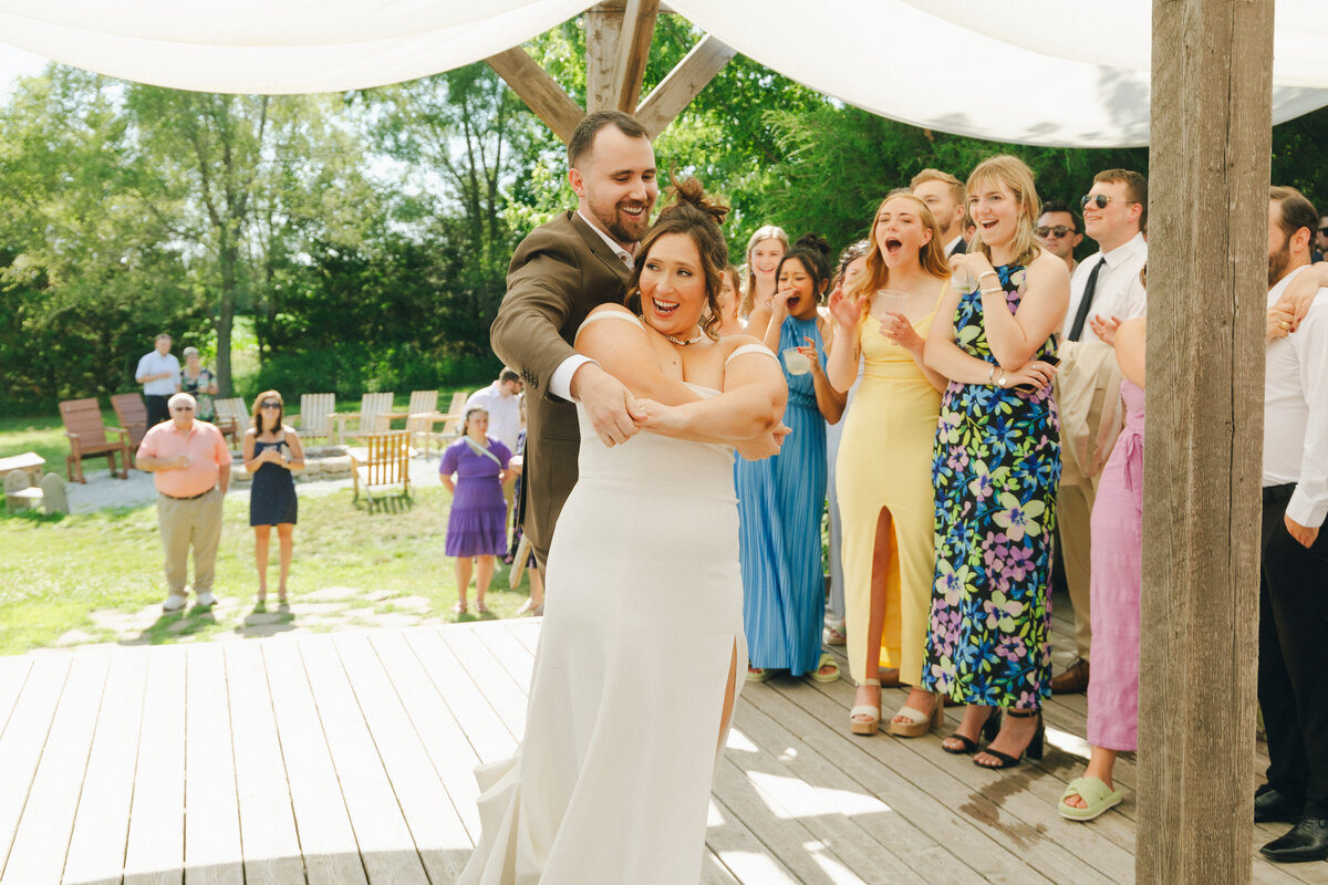 Zach & Abbie Married615