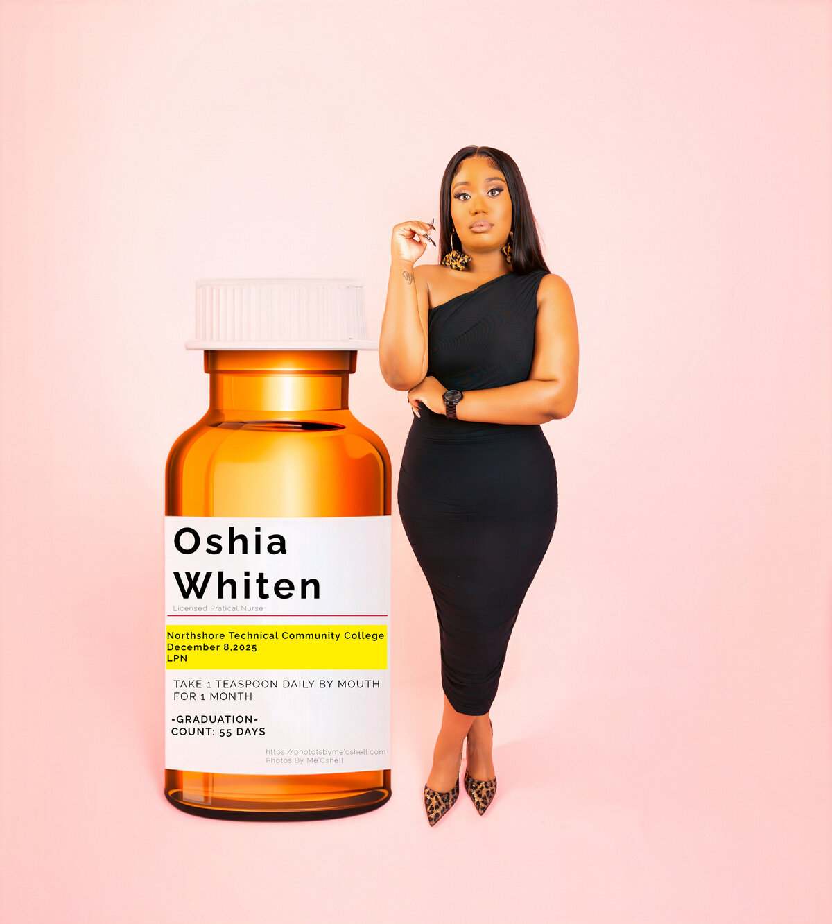 Oshia | LPN Graduate Portrait Session - Northshore Technical Community College--36