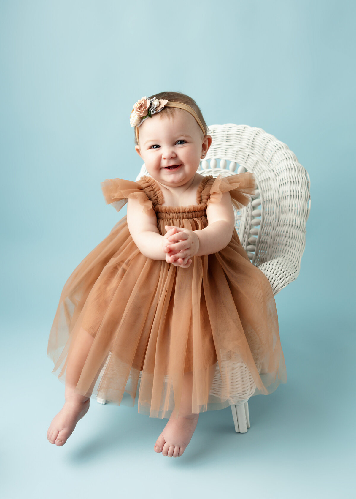 personality portraits children's milestone session at newport news virginia studio