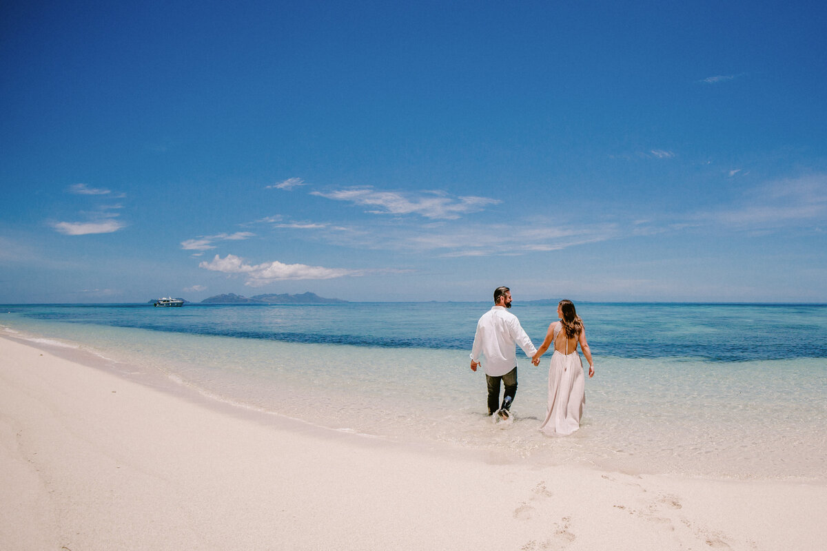 couple on beach