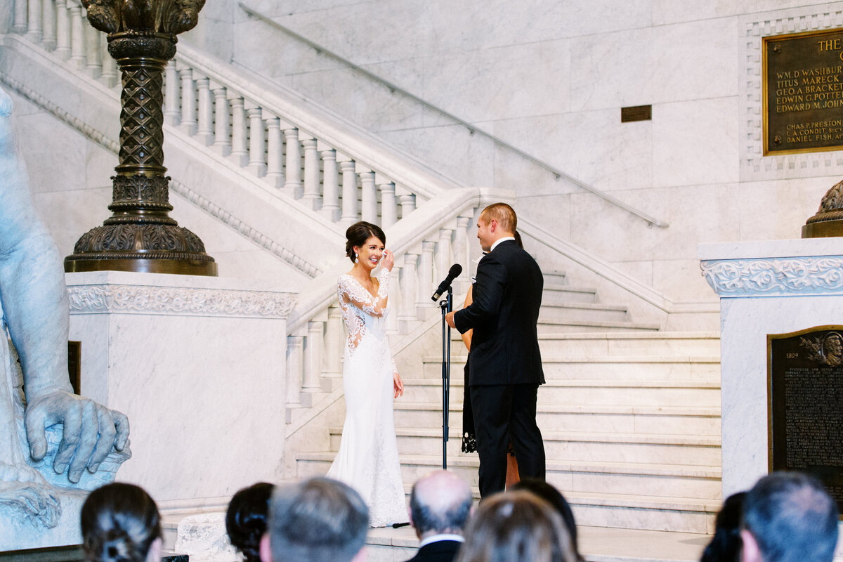 Minneapolis city hall wedding