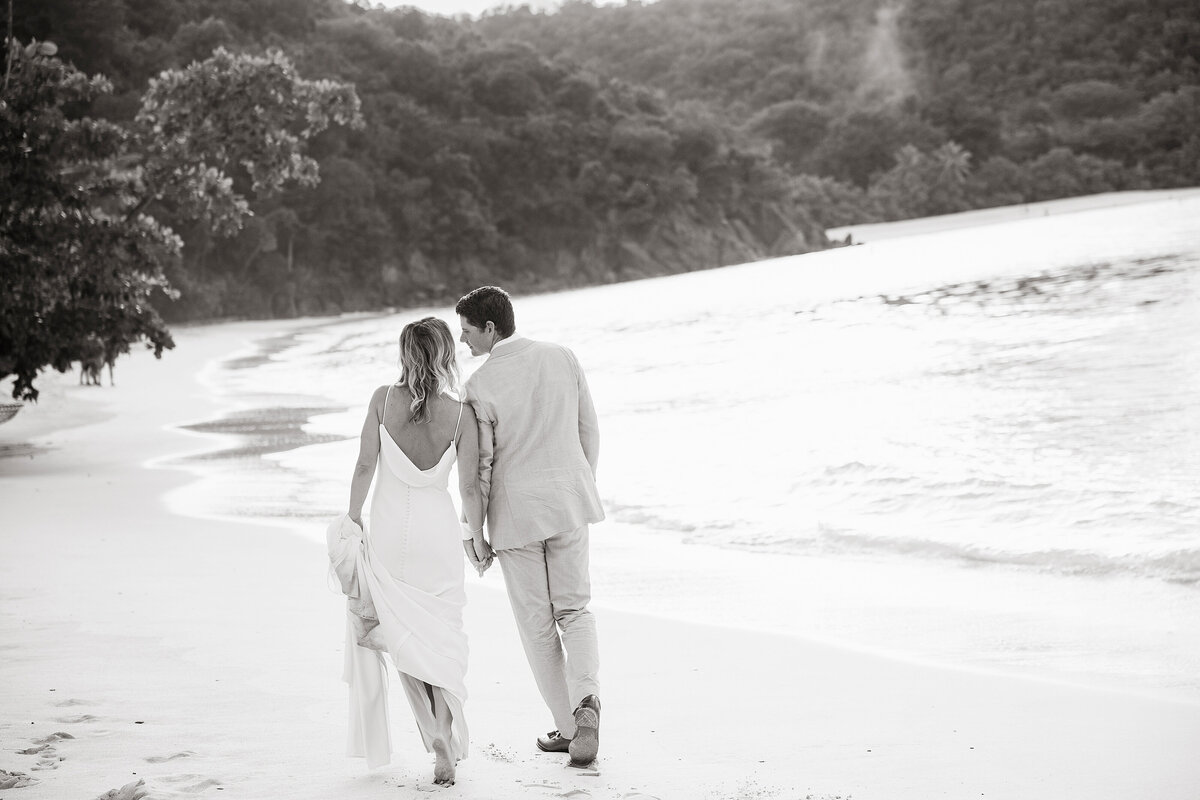 wedding at oppenheimer beach st john
