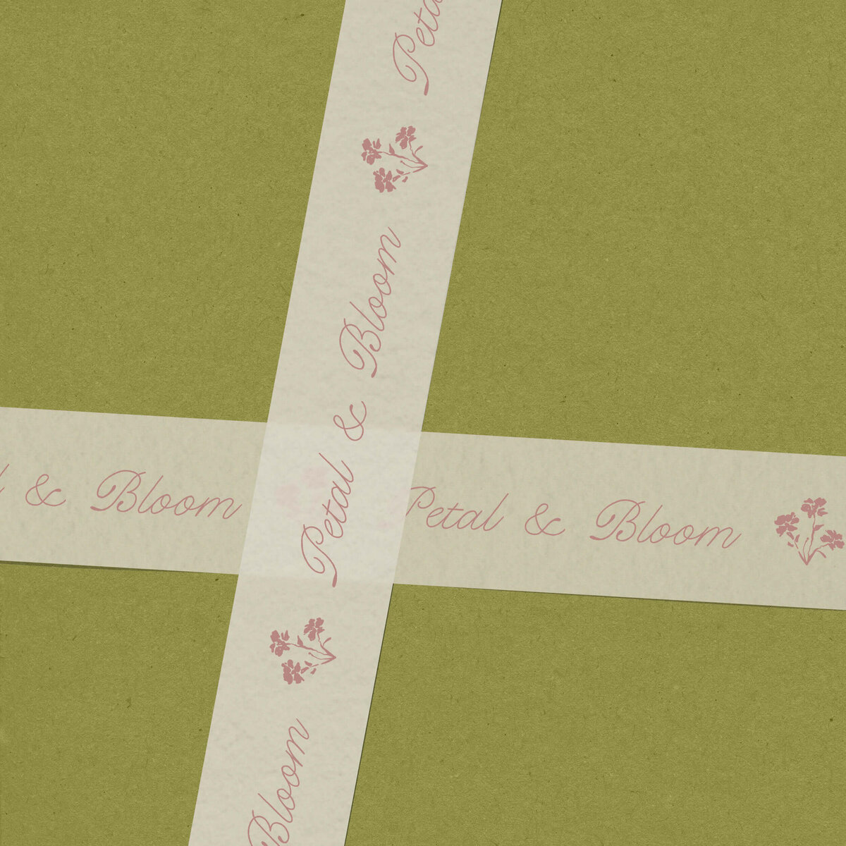 Petal & Bloom Tape Design