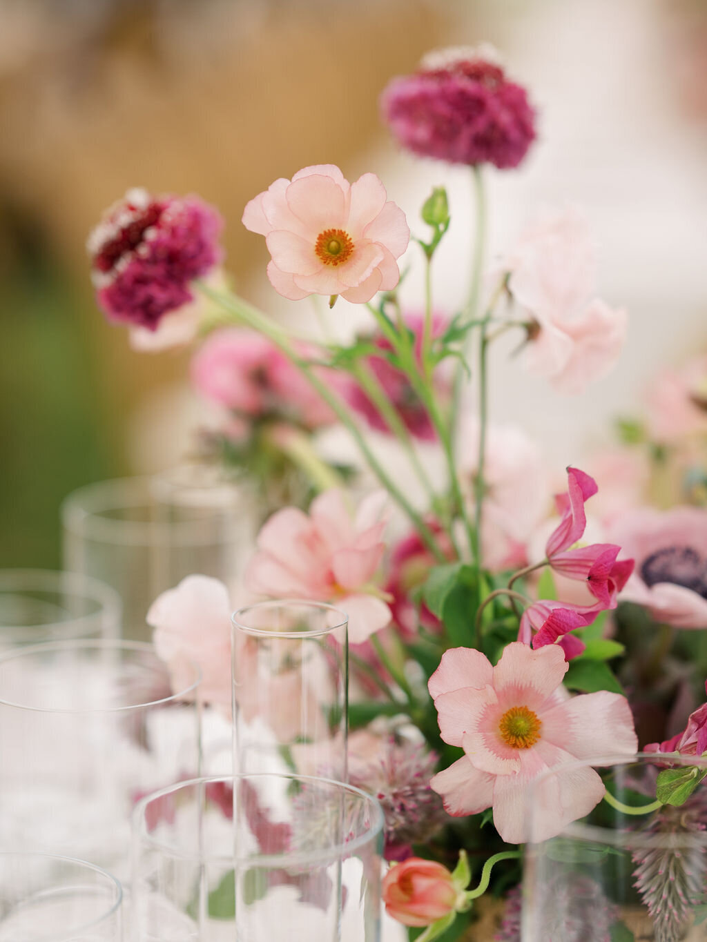 Pink Wedding Florals