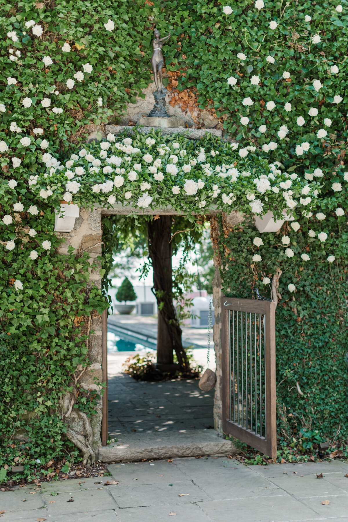 Classic Blush & Gold Goodstone Inn Wedding Ceremony Details Megan Kelsey Photography-693