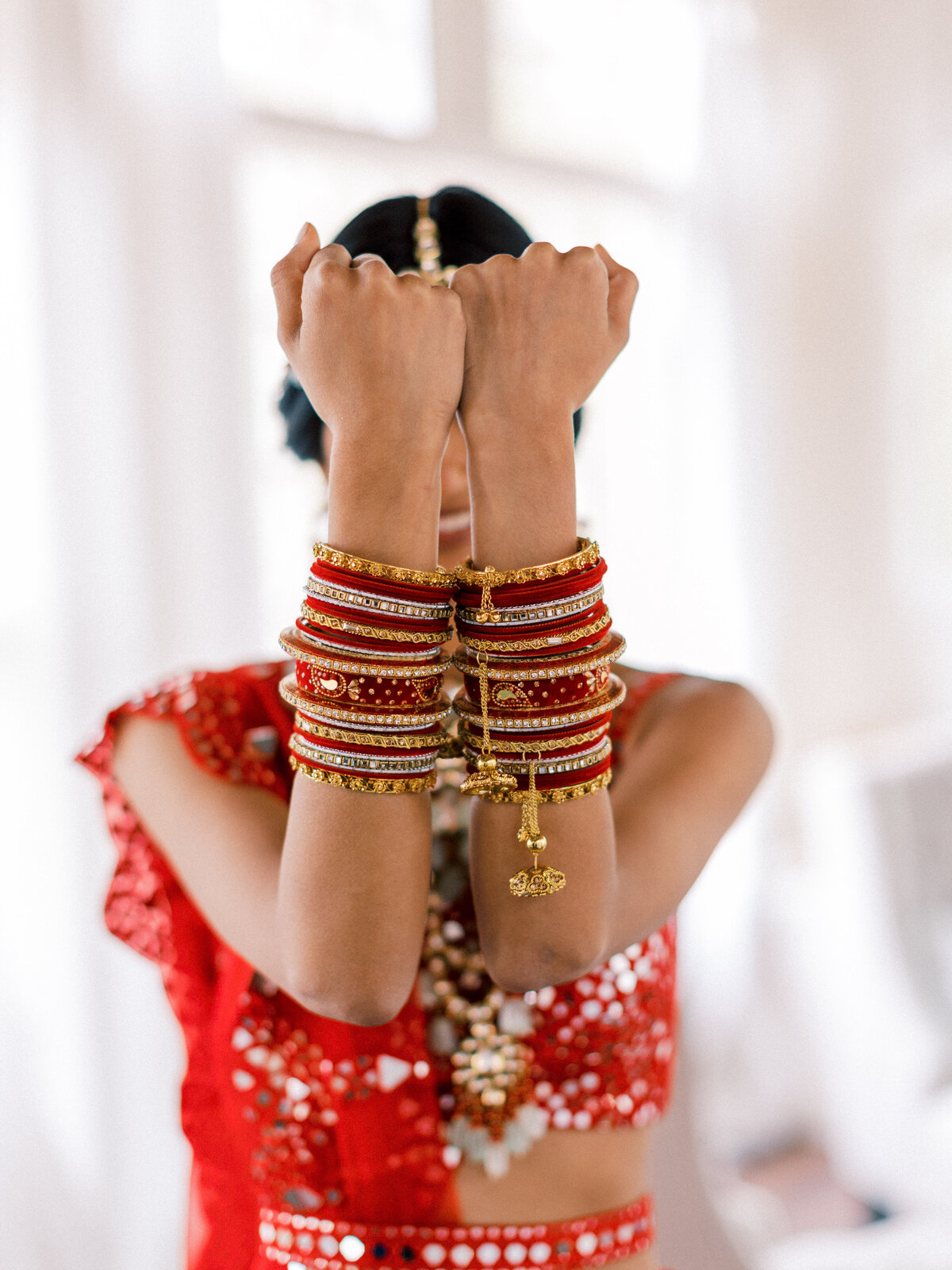 Prianka + Alex - Hindu Wedding 12 - Portraits - Bride