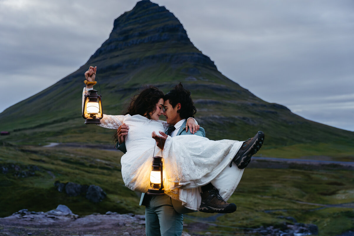 KIRKJUFELL Iceland Elopement -28