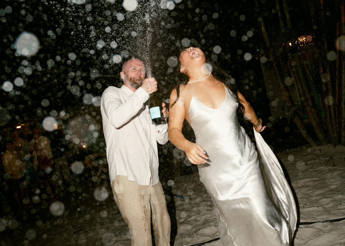 Stellar and Jakin partying the night away