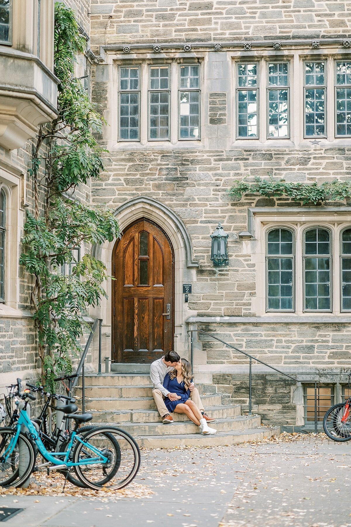Fall engagement session at Princeton University